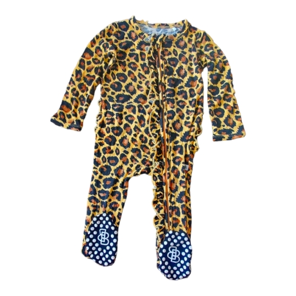 LITTLE BUM BUMS Other - Little Bum Bums The Great Catsby Ruffle Footie| Size 6-9 Months